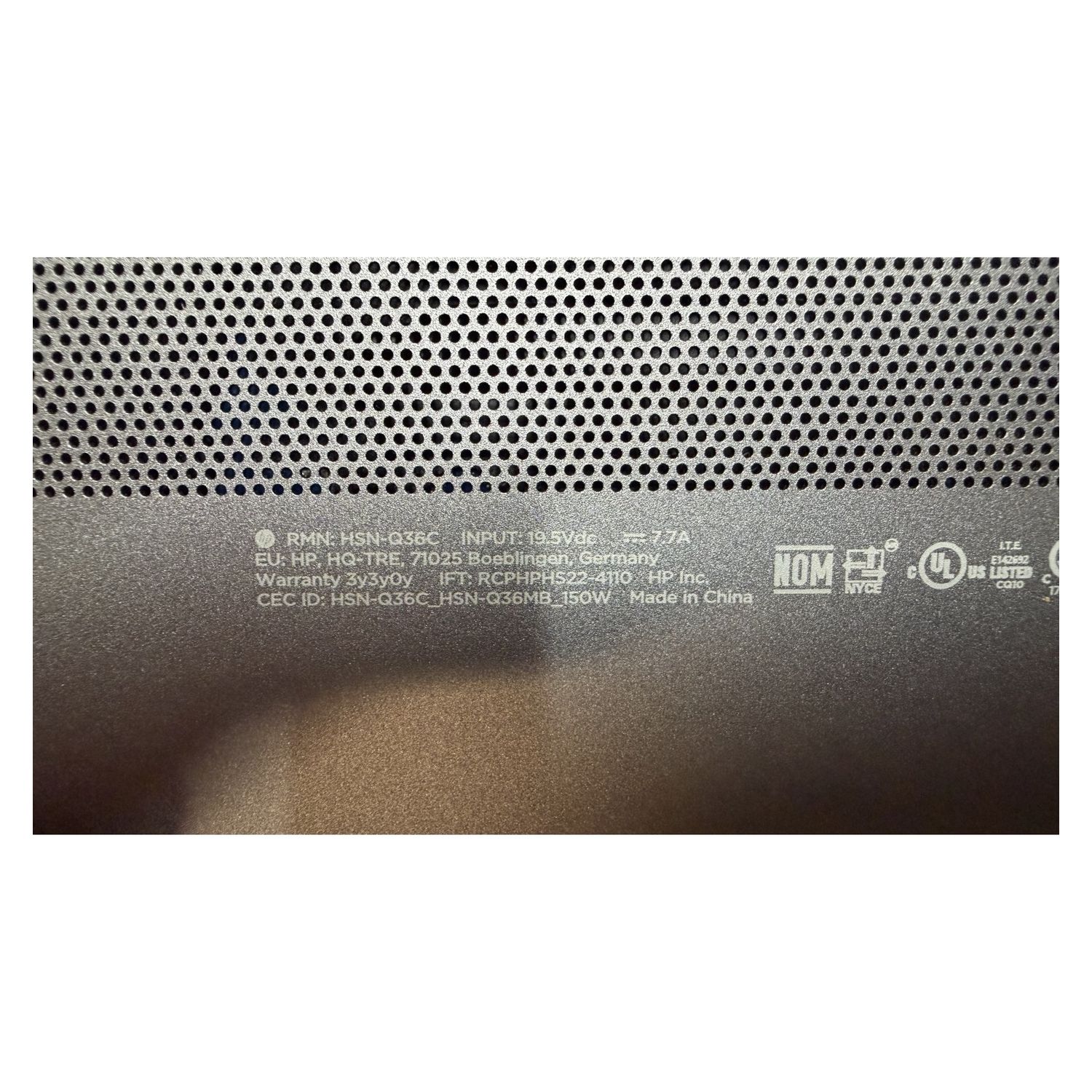 HP ZBook Power 15.6 G9 Laptop - No RAM, Powers On, Untested - Parts - For Parts / Not Working — photo 6