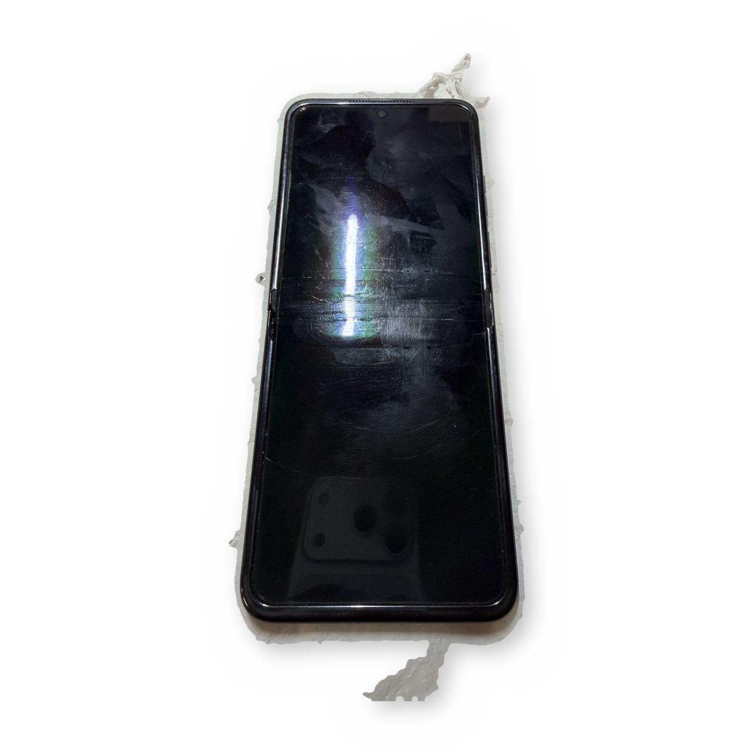 Motorola Razr Foldable Smartphone Untested Heavy Wear - For Parts / Not Working — photo 3