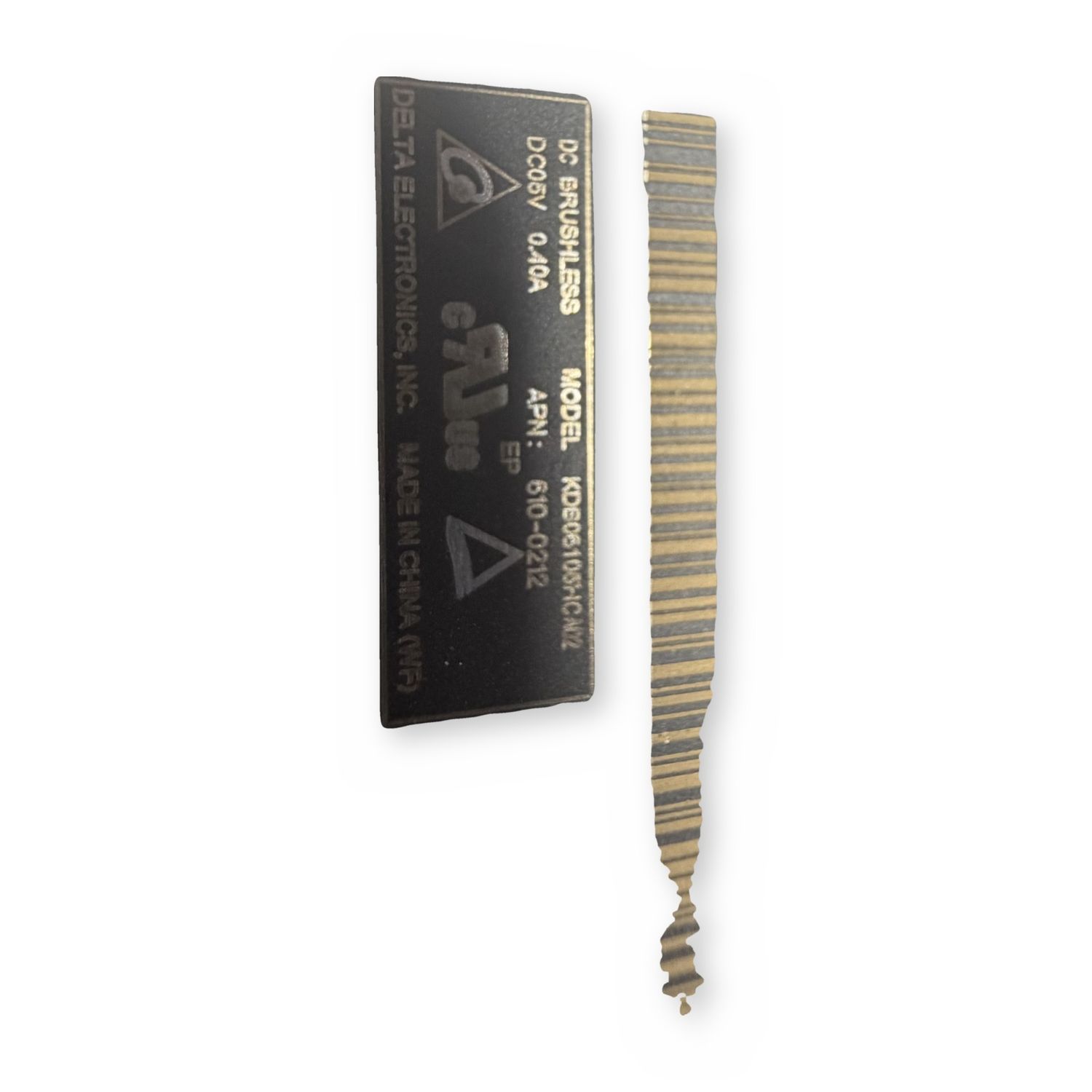 Delta Apple 610-0212 CPU Cooling Fan MacBook Pro Retina Genuine Pull — photo 2