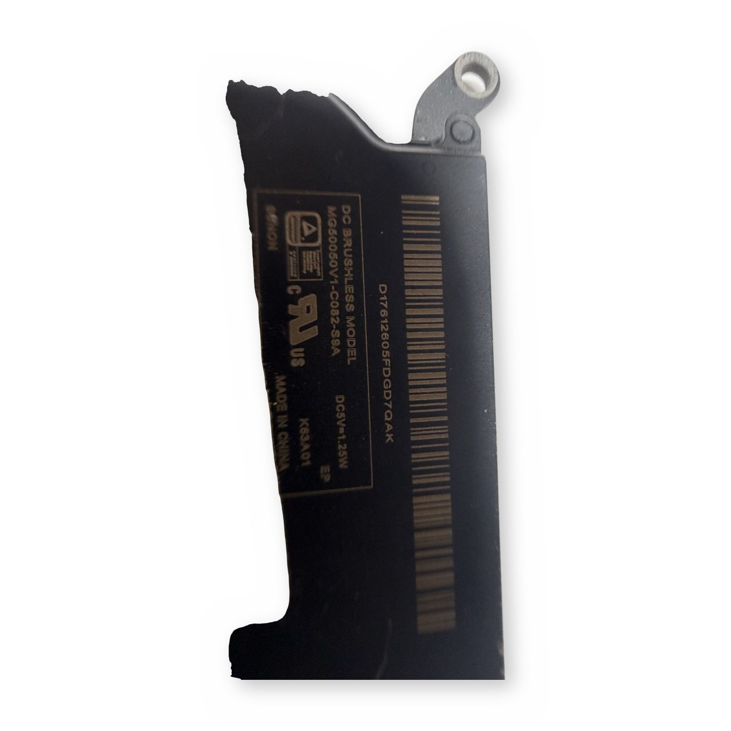 Sunon MG50050V1-C082-S9A MacBook Air 13in A1466 Cooling Fan 923-0442 Genuine — photo 2