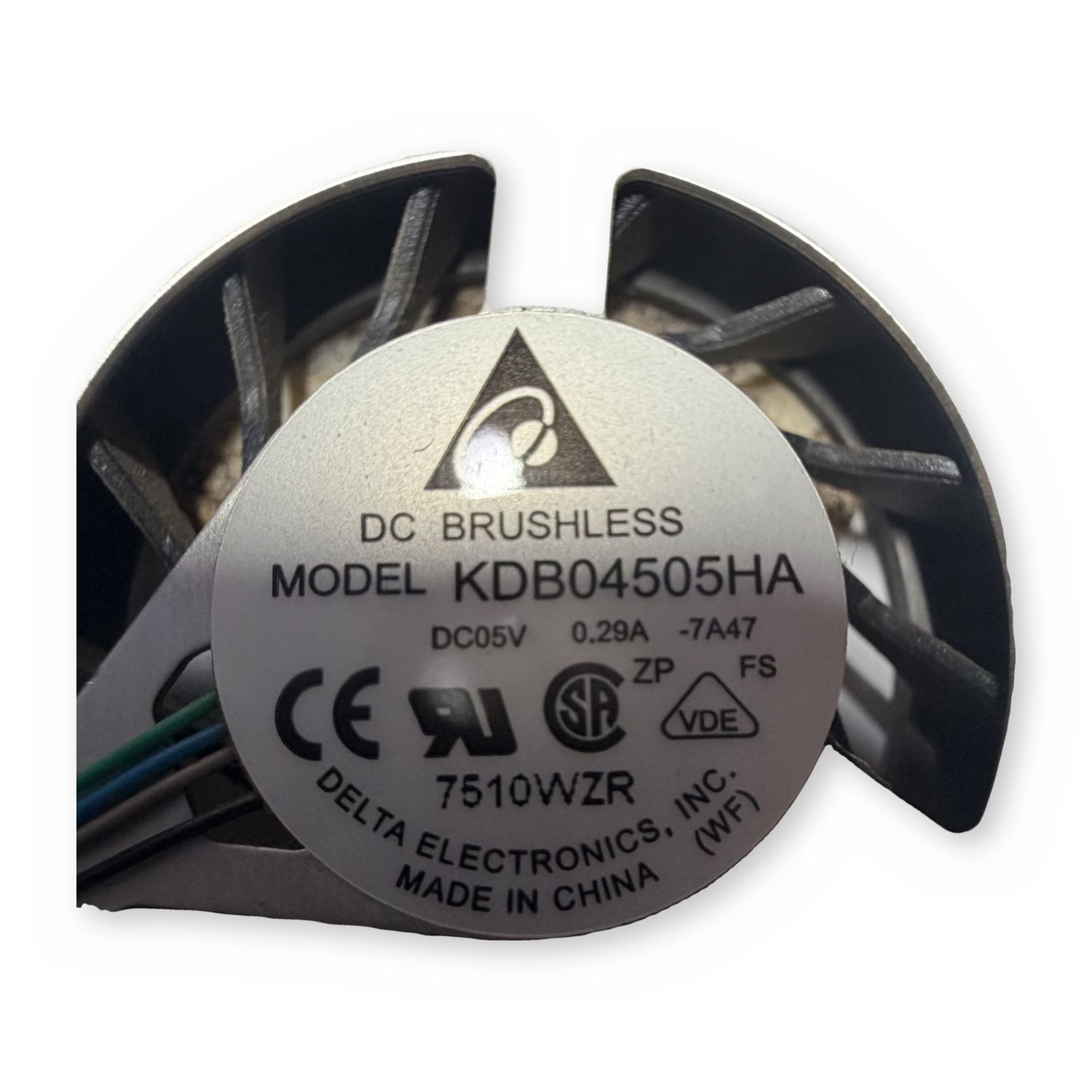 Delta KDB04505HA CPU Fan for Apple MacBook Pro 15in A1226 A1260 Genuine Pull — photo 3