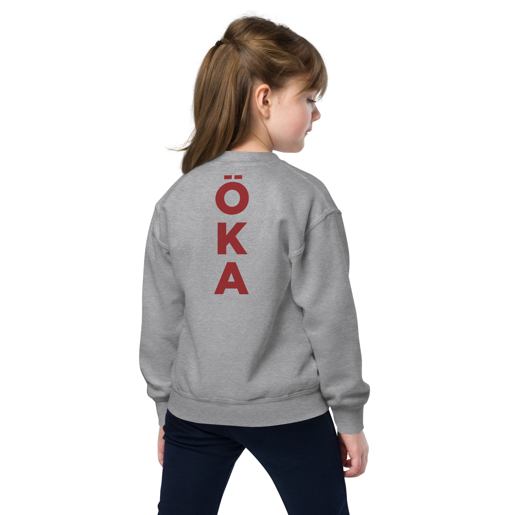 Vertical Oka Youth crewneck sweatshirt