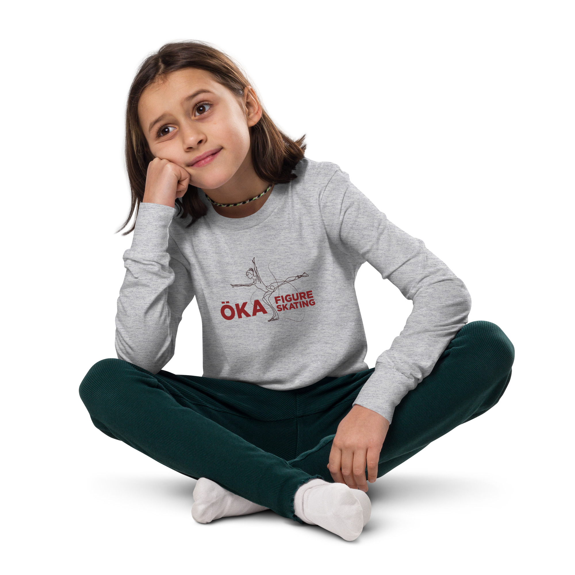 Oka Logo - Youth long sleeve tee