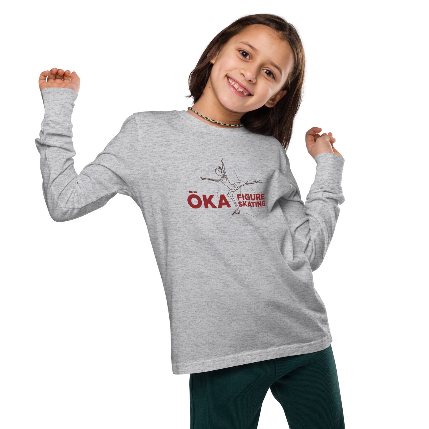 Oka Logo - Youth long sleeve tee
