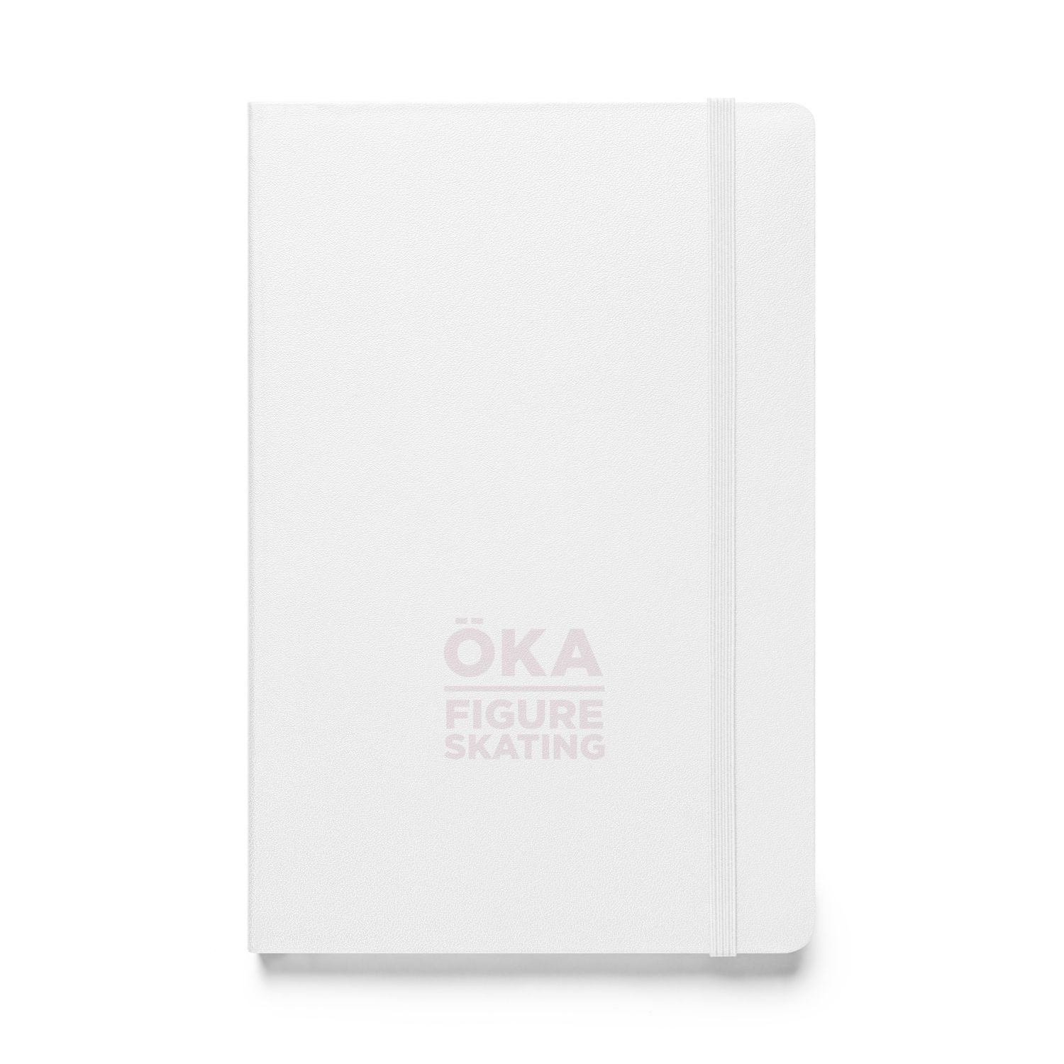 OFS - Light Pink Logo - Hardcover bound notebook