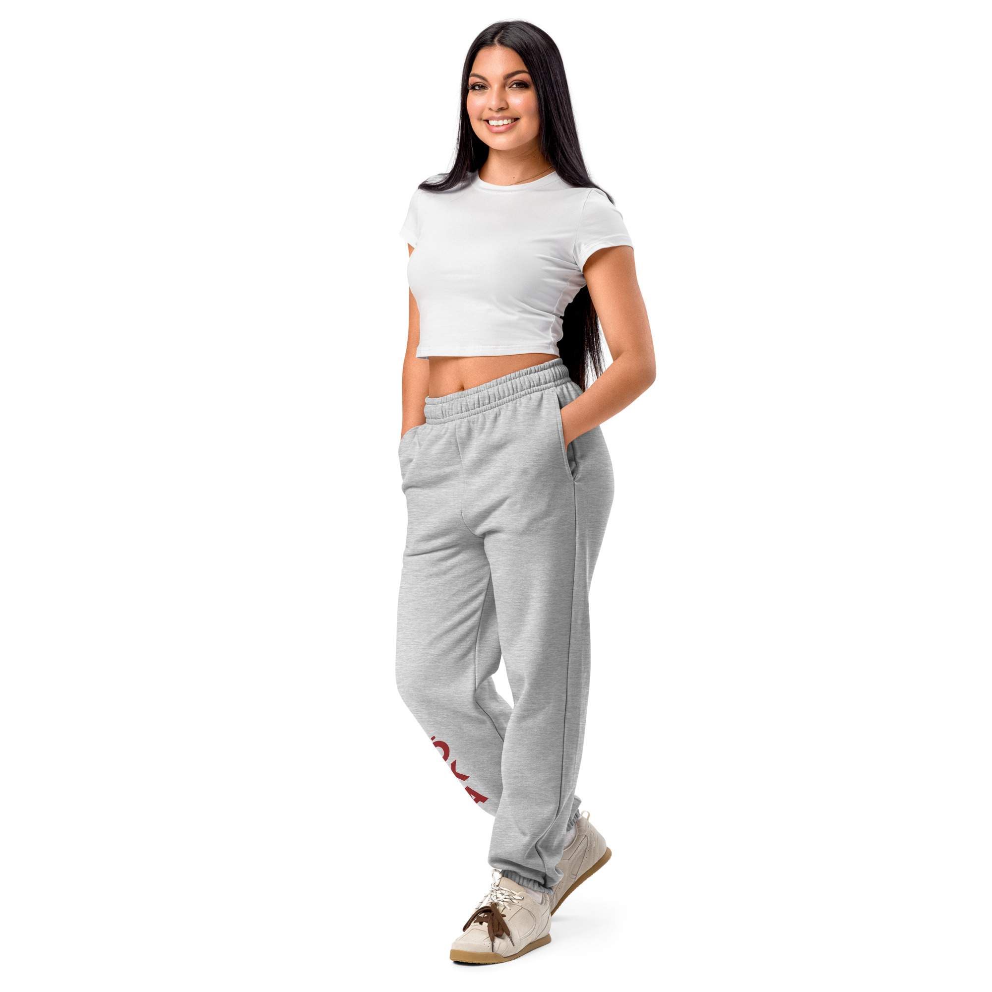 OKA Vertical Logo - Heavyweight sweatpants