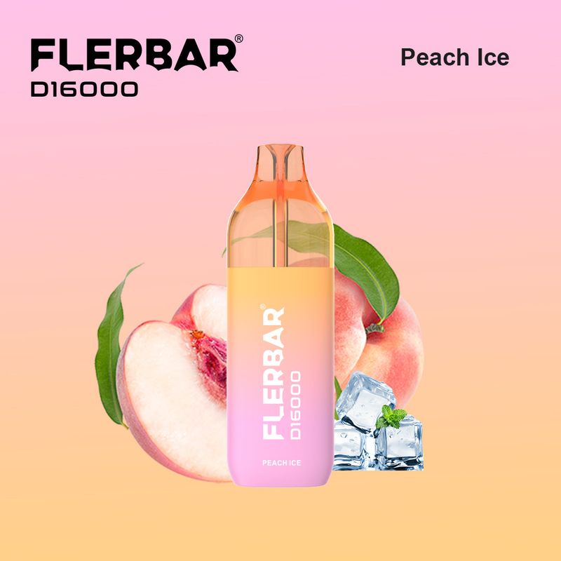 Flerbar D16000 Peach Ice 10ml+2ml
