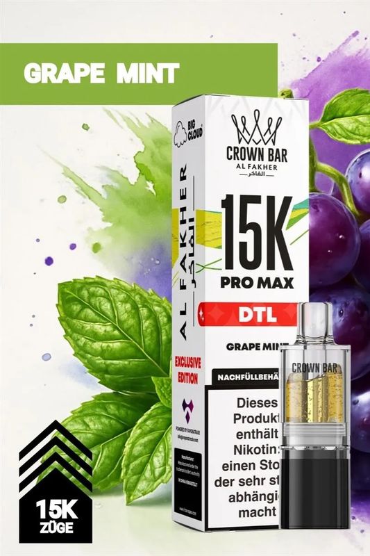 Al Fakher 15K Pro Max | POD | Grape Mint