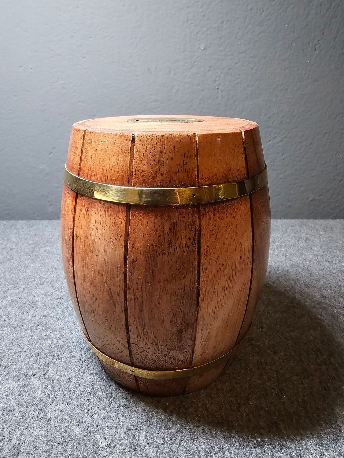 Beczka drewniana skarbonka