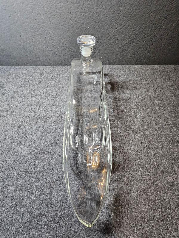 Karafka szklana jacht