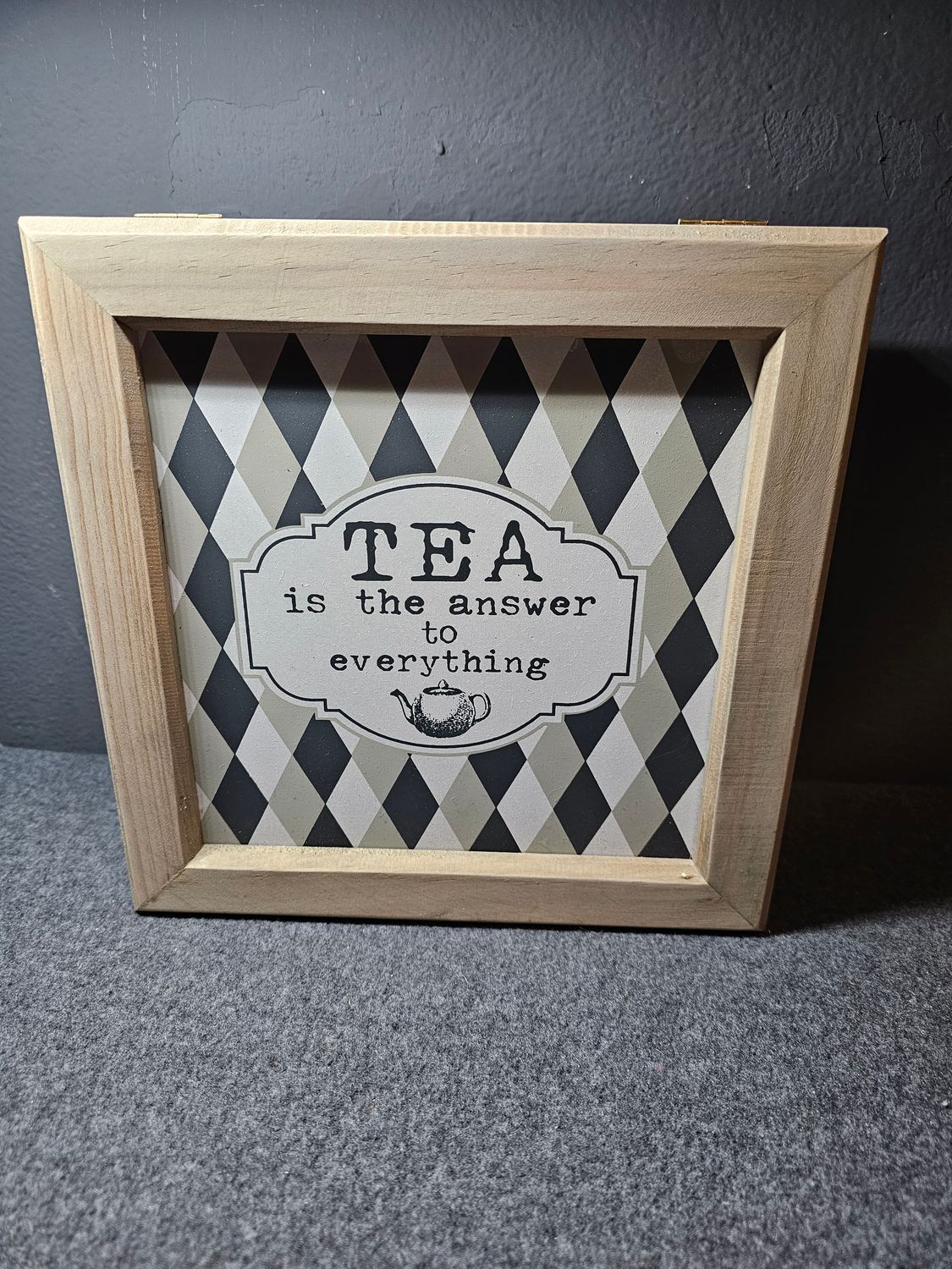 Herbaciarka drewniana