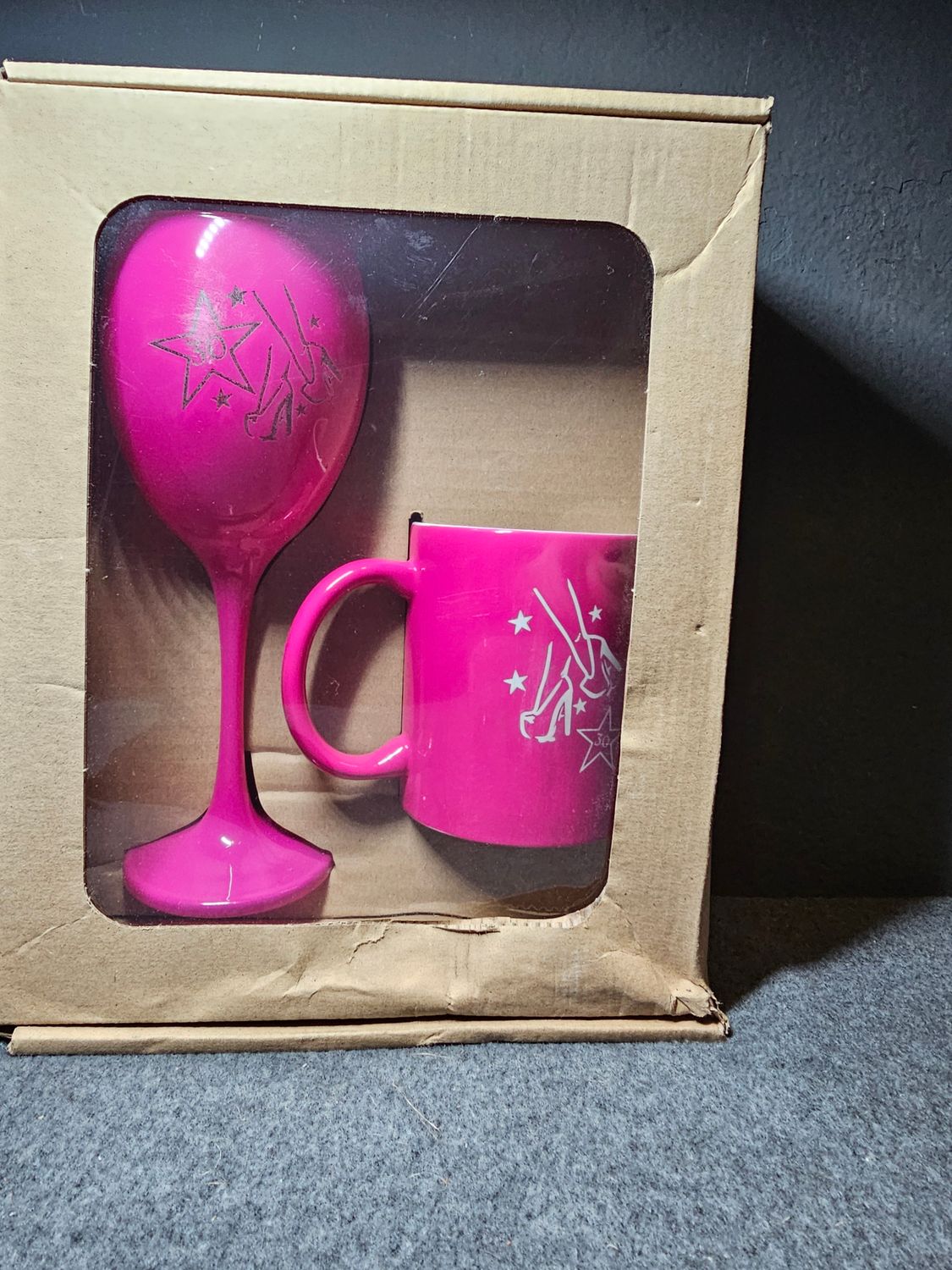 Kieliszek i kubek 30 urodziny