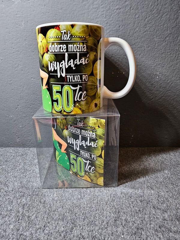 Kubek na 50te urodziny