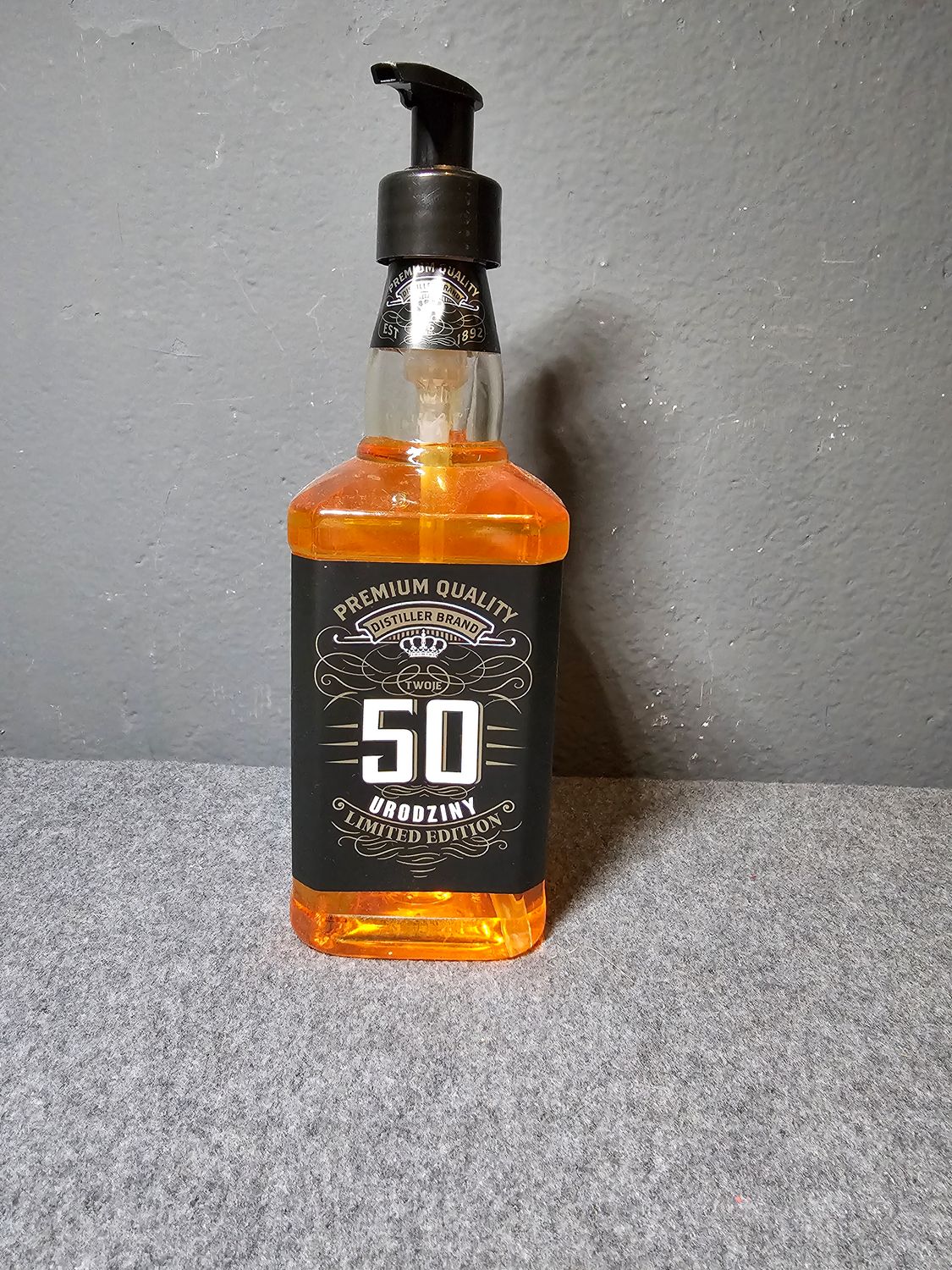 Mydło w płynie 50 urodziny