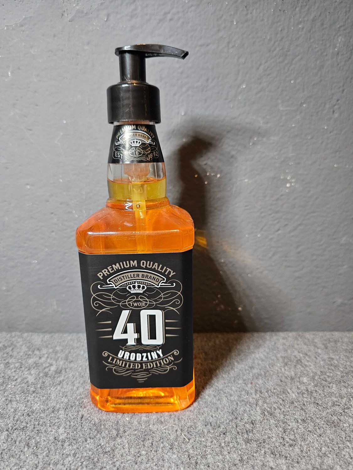 Mydło w płynie 40 urodziny