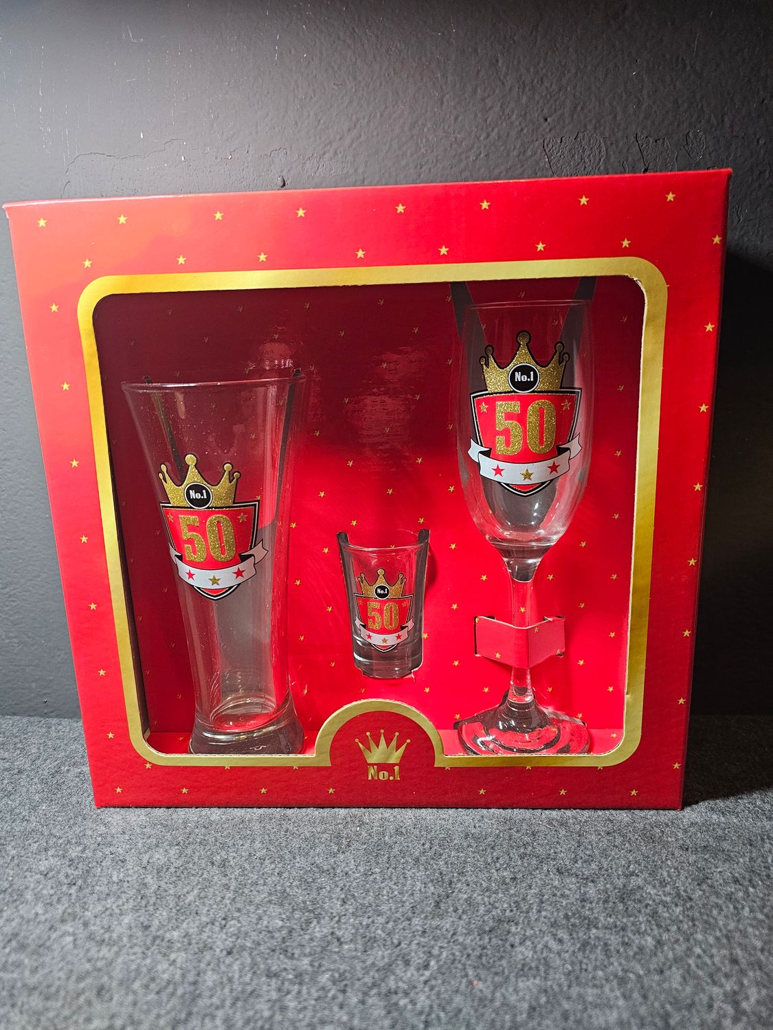 Zestaw urodzinowy na 50 urodziny