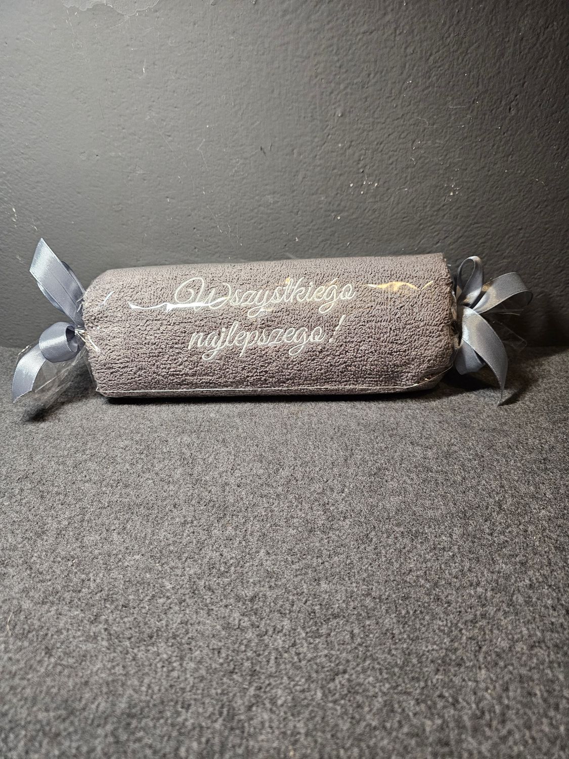 Ręcznik z haftem Wszystkiego najlepszego