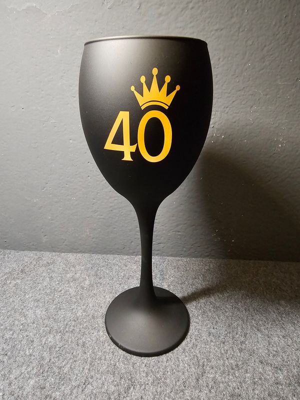 Kieliszek na 40 urodziny