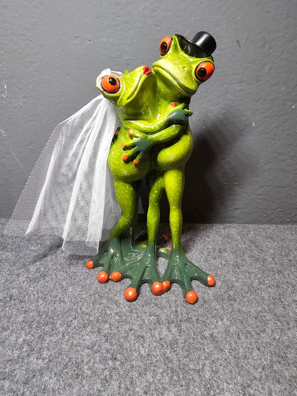 Żaba para nowożeńcy