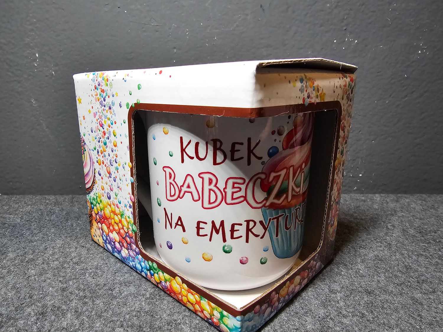 Kubek dla emerytki