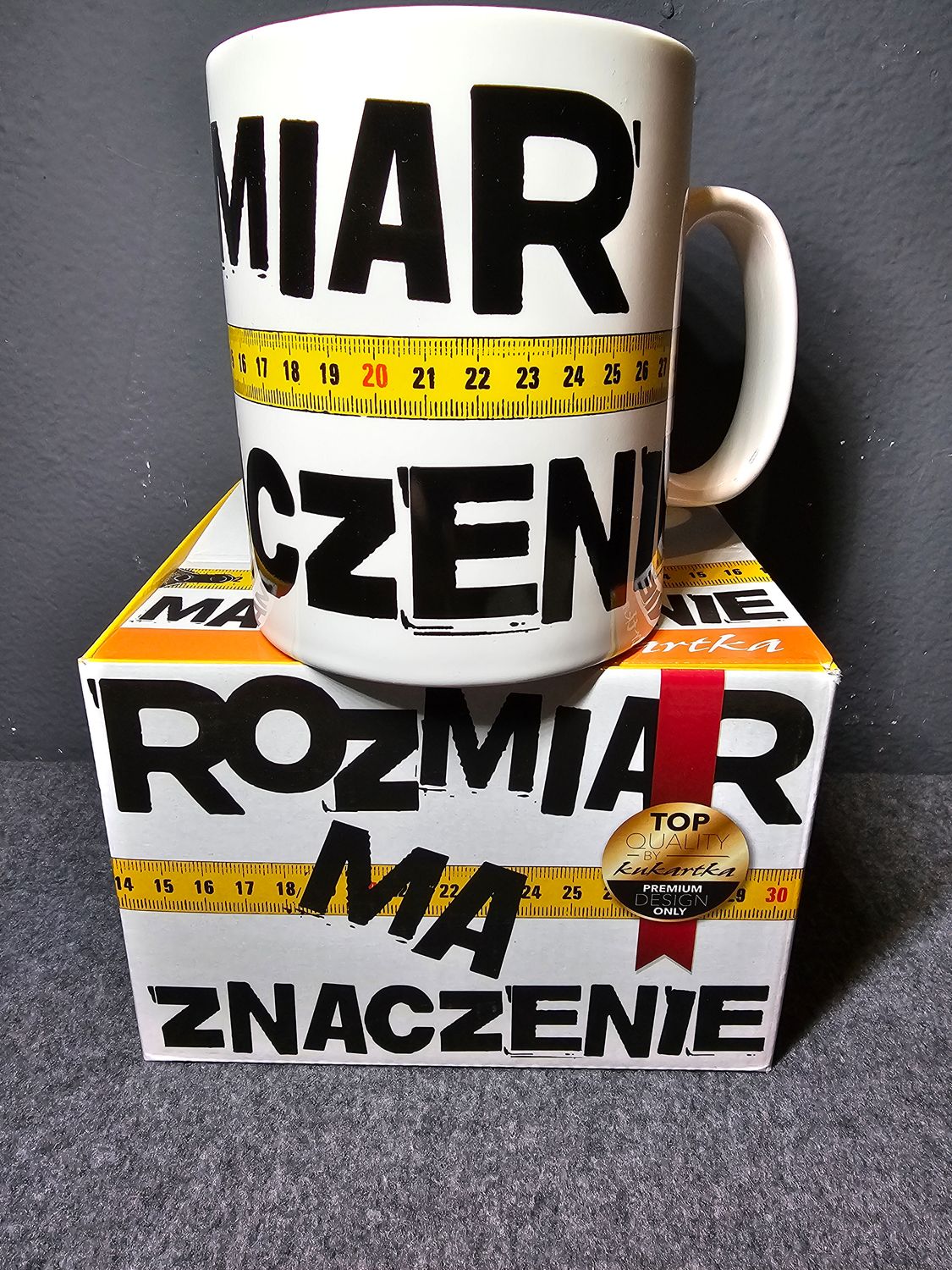 Kubek gigant z nadrukiem