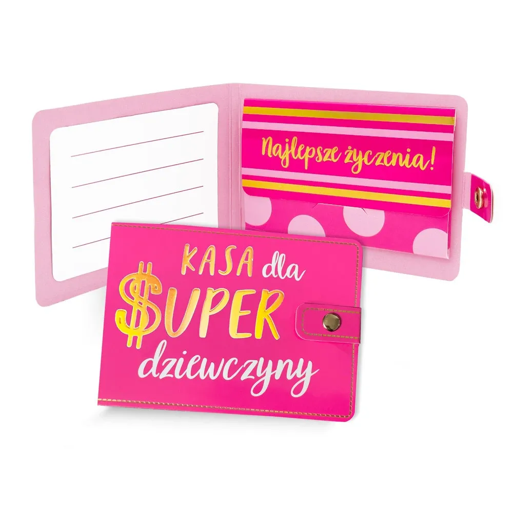 Portfelik Kasa dla super dziewczyny