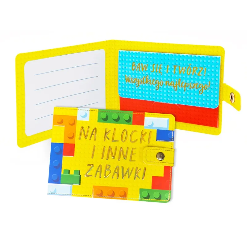 Portfelik Na klocki i inne zabawki