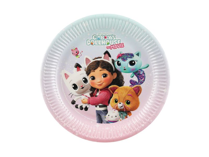 Talerzyk urodzinowy Koci domek