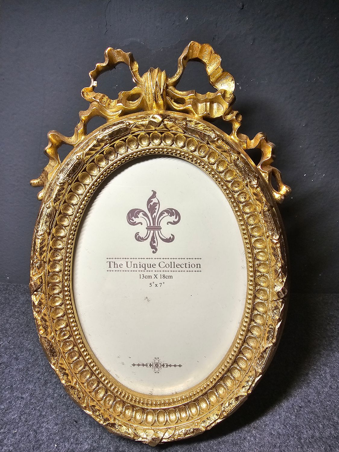 Ramka na zdjęcie barokowa złota