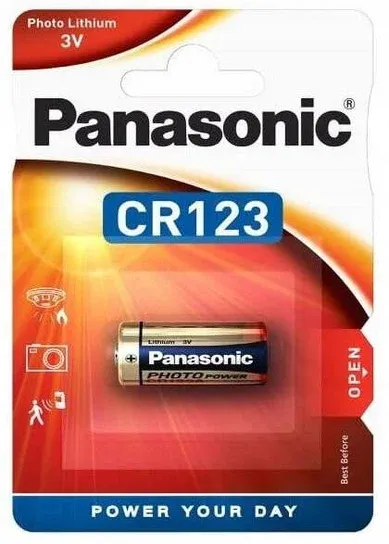 Bateria Panasonic CR123 alkaiczna