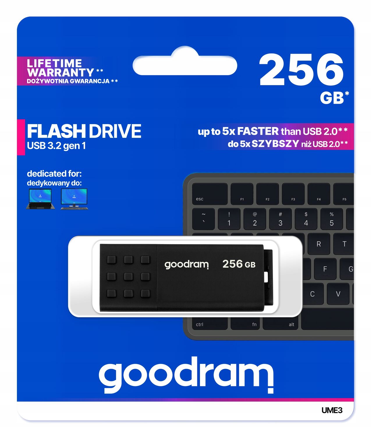 Pendrive Goodram 256 GB 3.2