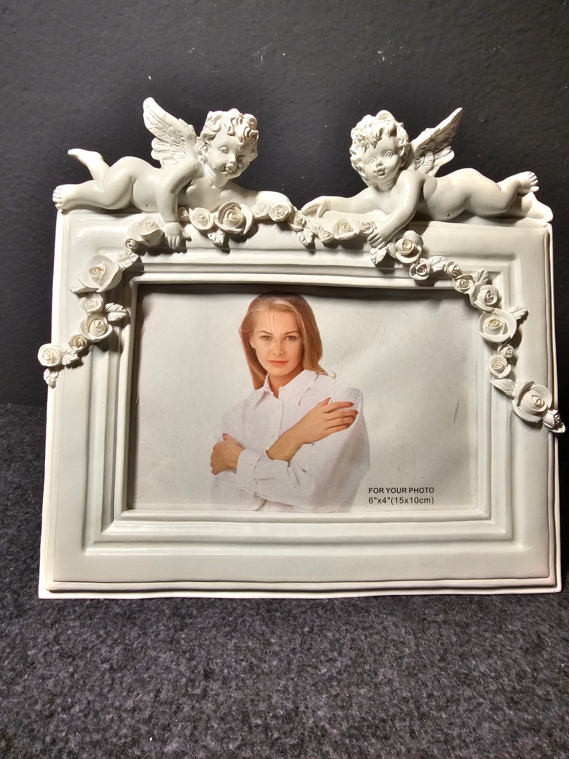 Ramka na zdjęcie aniołki