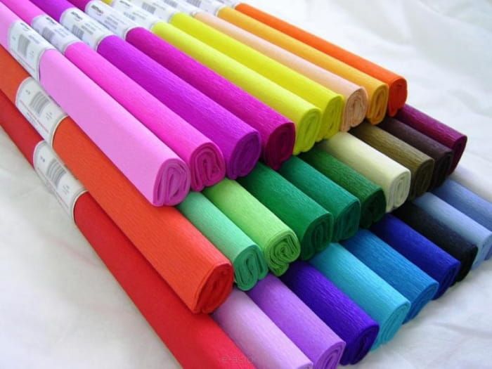 Bibuła marszczona mix kolorów