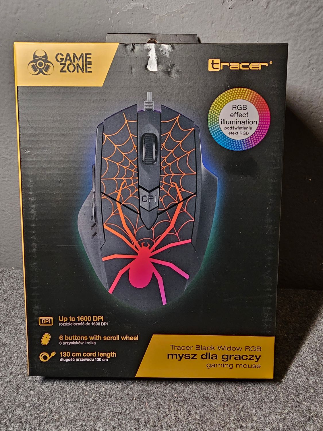 Mysz gamingowa Tracer