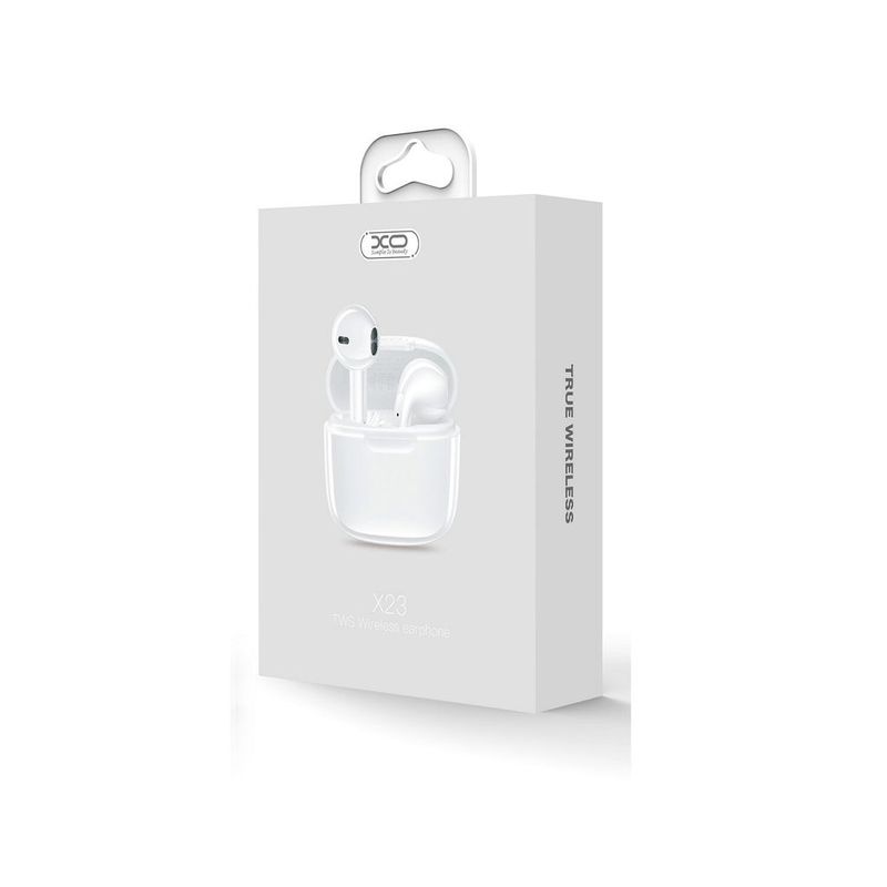 Słuchawki bluetooth bezprzewodowe X23 białe