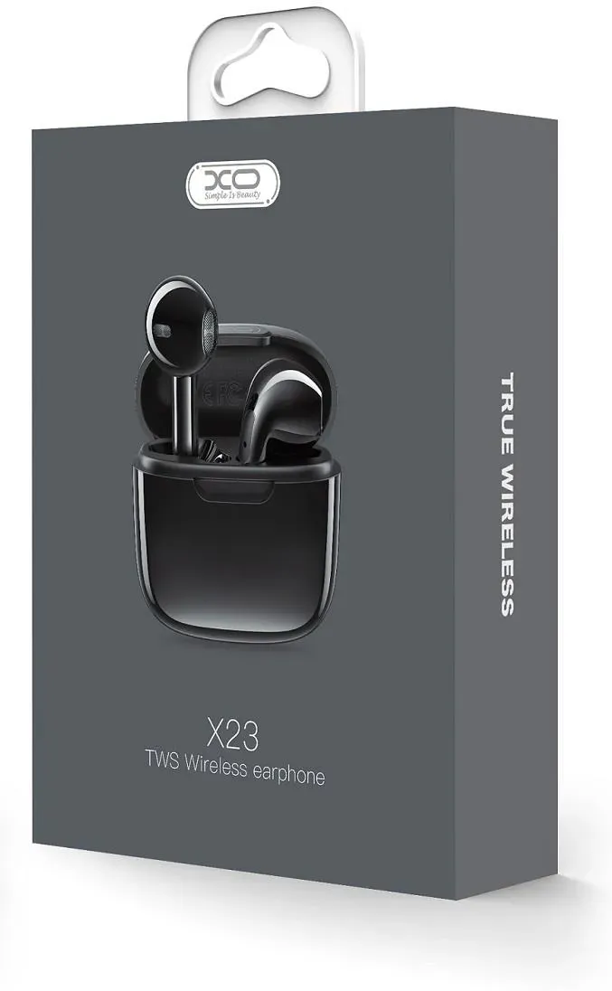 Słuchawki bezprzewodowe bluetooth X23 czarne
