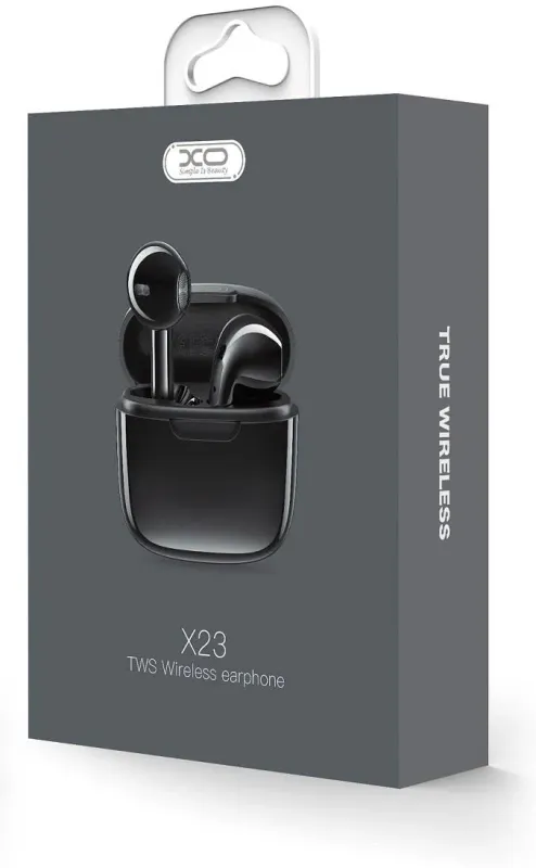 Słuchawki bezprzewodowe bluetooth X23 czarne