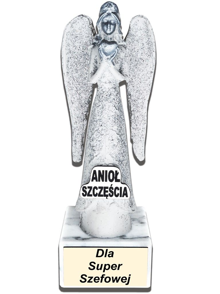 Anioł szczęścia dla szefowej