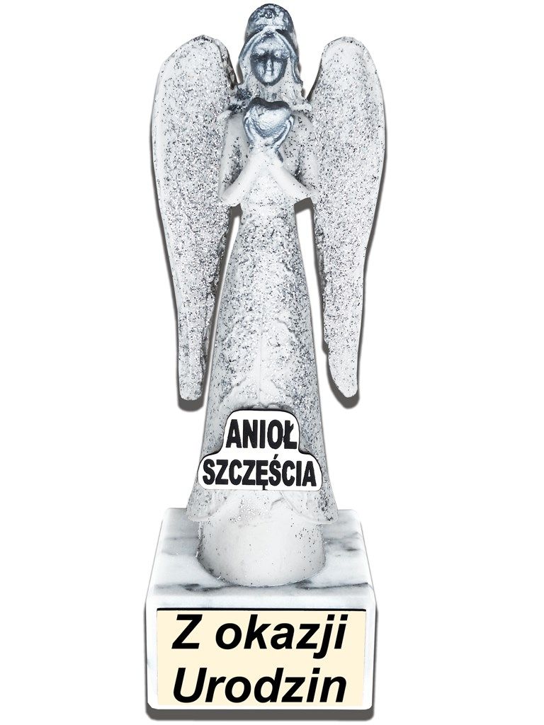 Anioł szczęścia z okazji urodzin