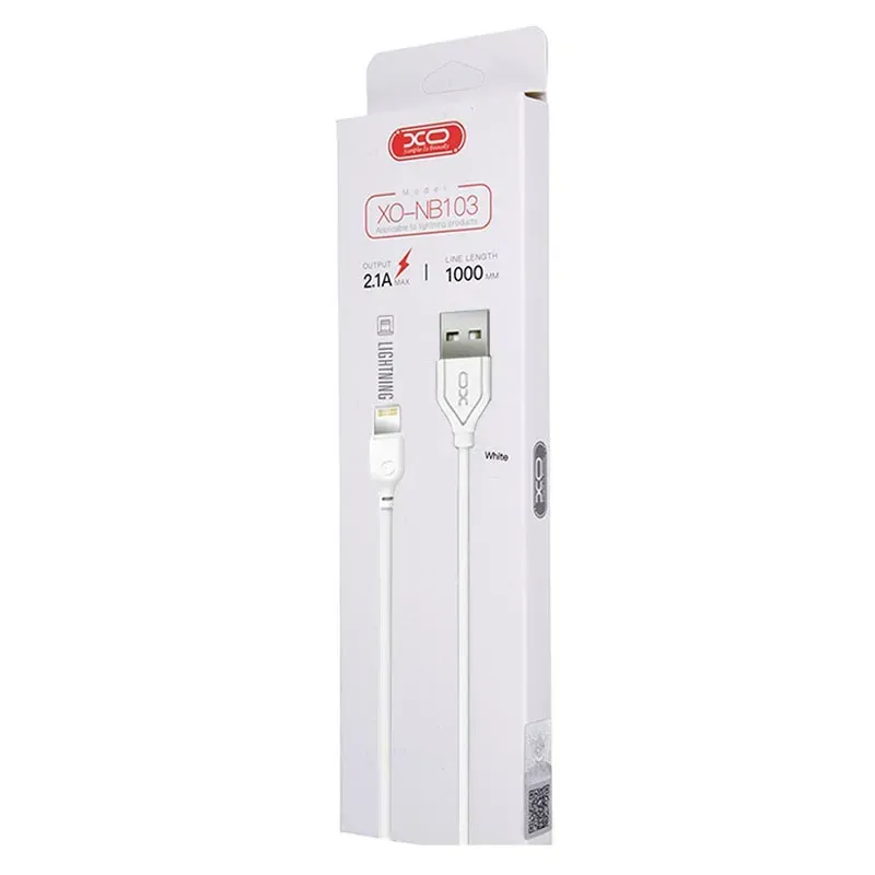 Kabel do ładowania XO-NB103 2.1 biały