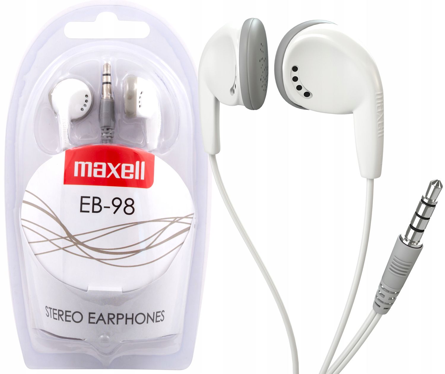 Słuchawki Maxwell EB-98 białe