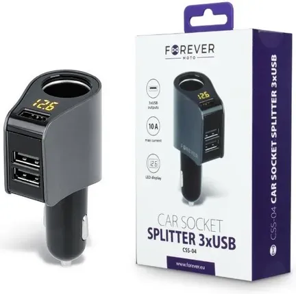 Rozdzielacz gniazda samochodowego Forever CSS-04