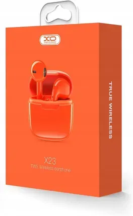 Słuchawki XO-X23 pomarańczowe
