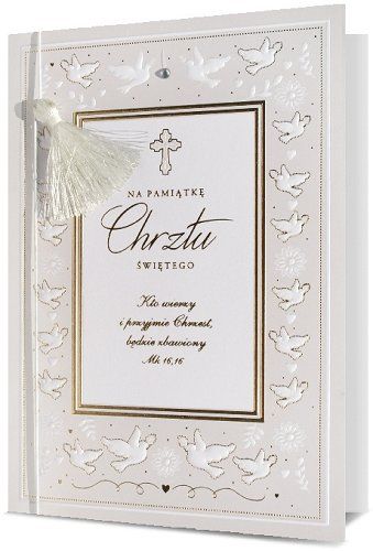 Kartka na chrzest mix