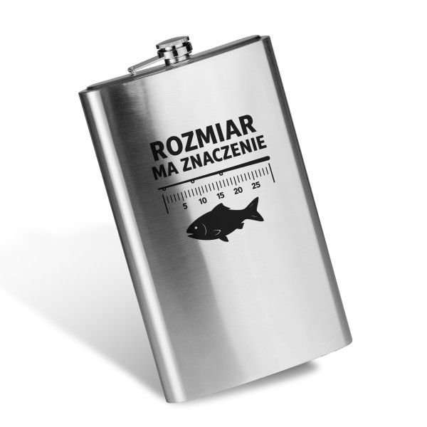 Piersiówka gigantyczna dla wędkarza