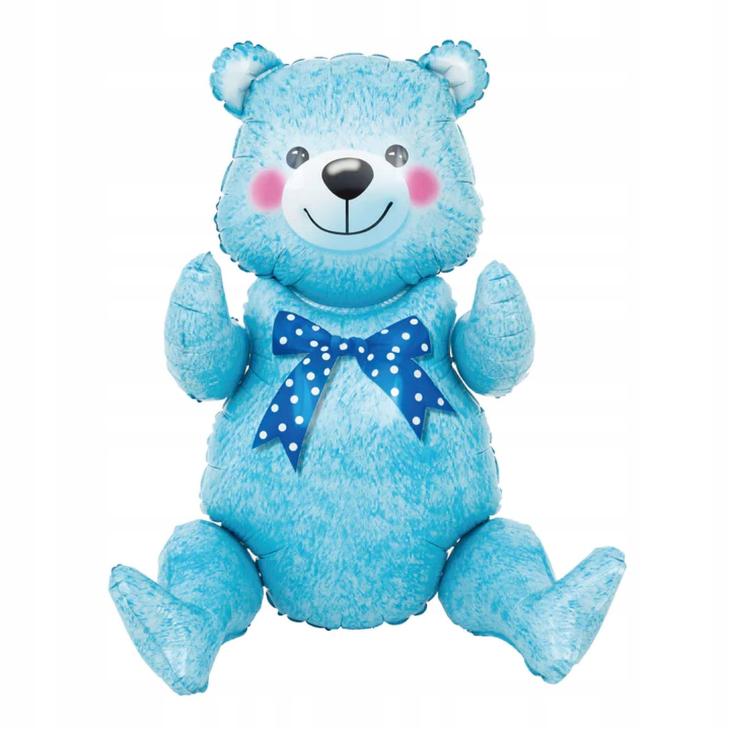 Balon foliowy miś niebieski