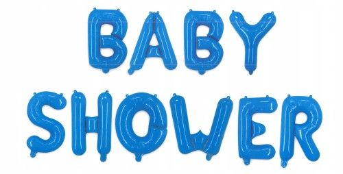 Balon foliowy napis BABY SHOWER