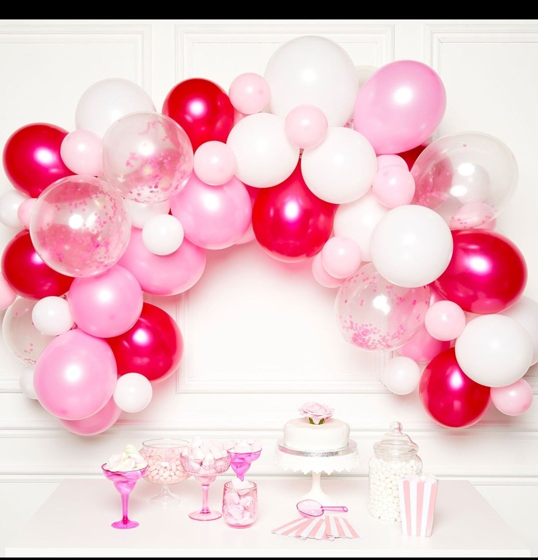 Balon lateksowy girlanda 70szt.