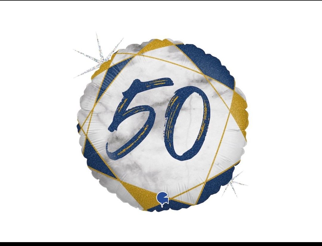 Balon foliowy 50 urodziny