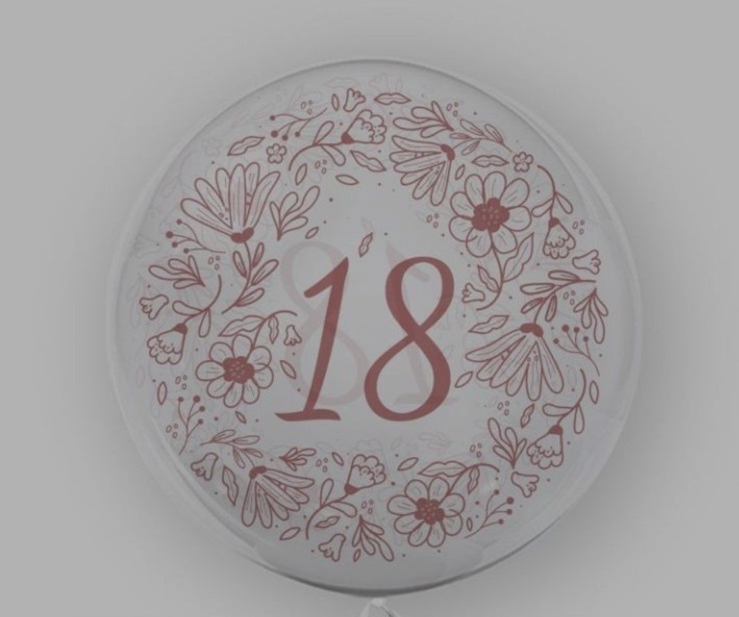 Balon foliowy 18 urodziny